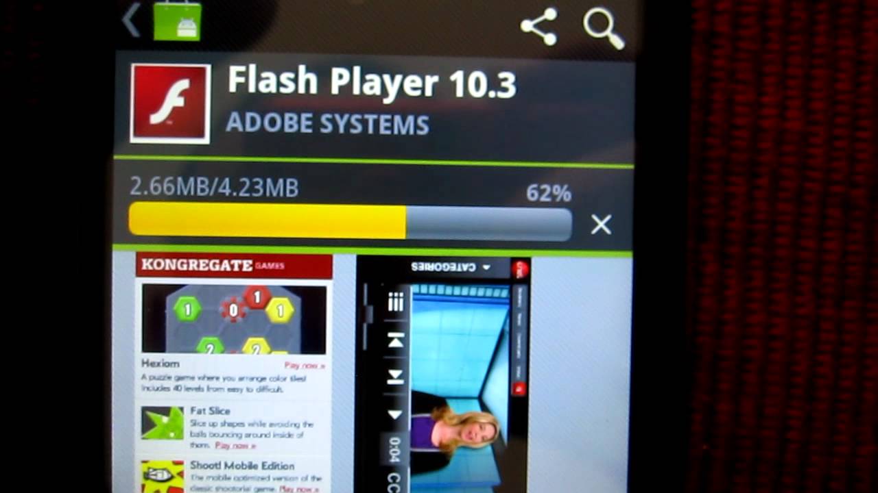 install flash player 10